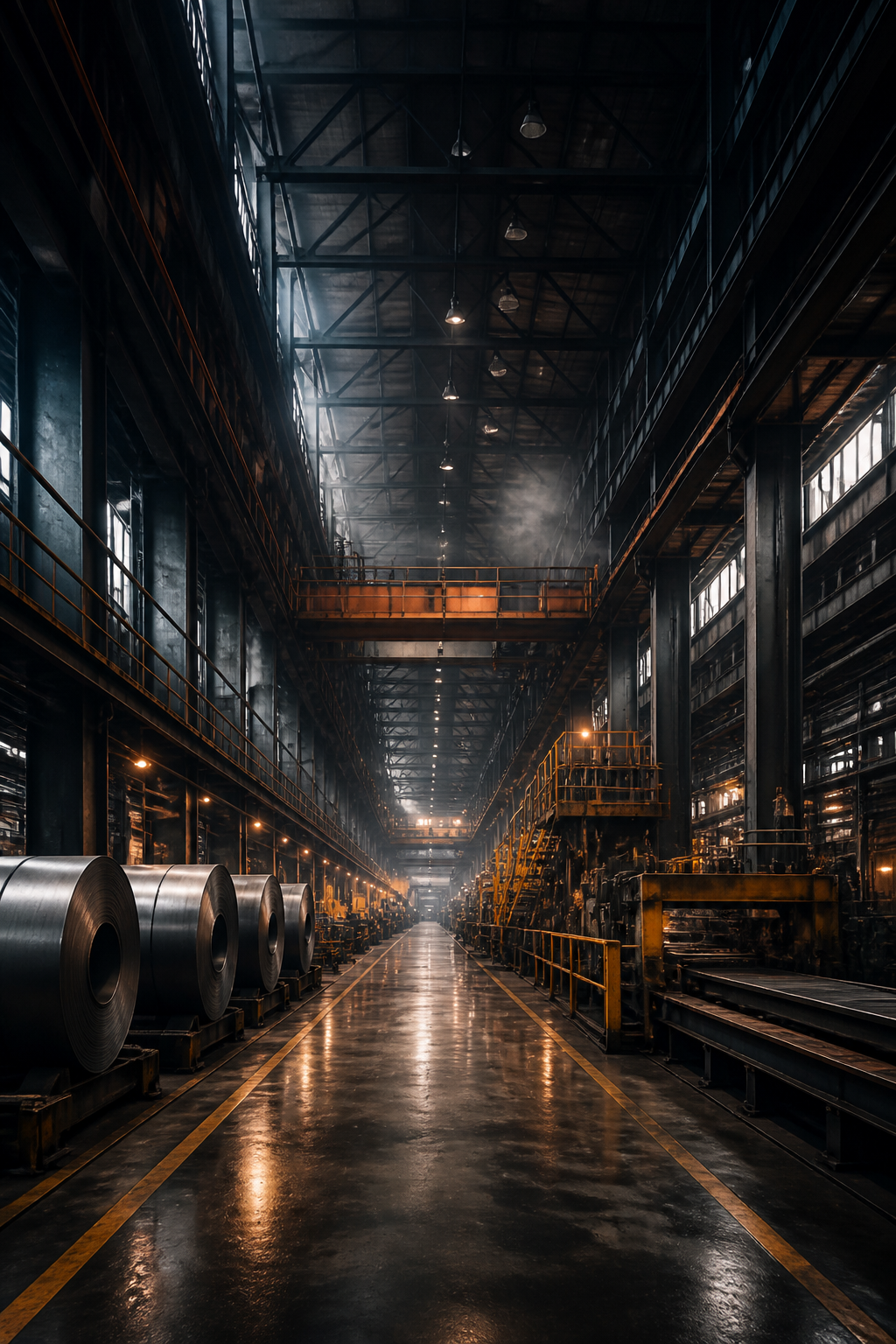 Operação industrial de grande porte